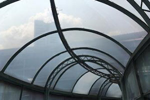 LEXAN™ Solid Polycarbonate Sheet Transparent Tunnel