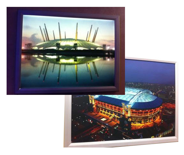 LED picture frames